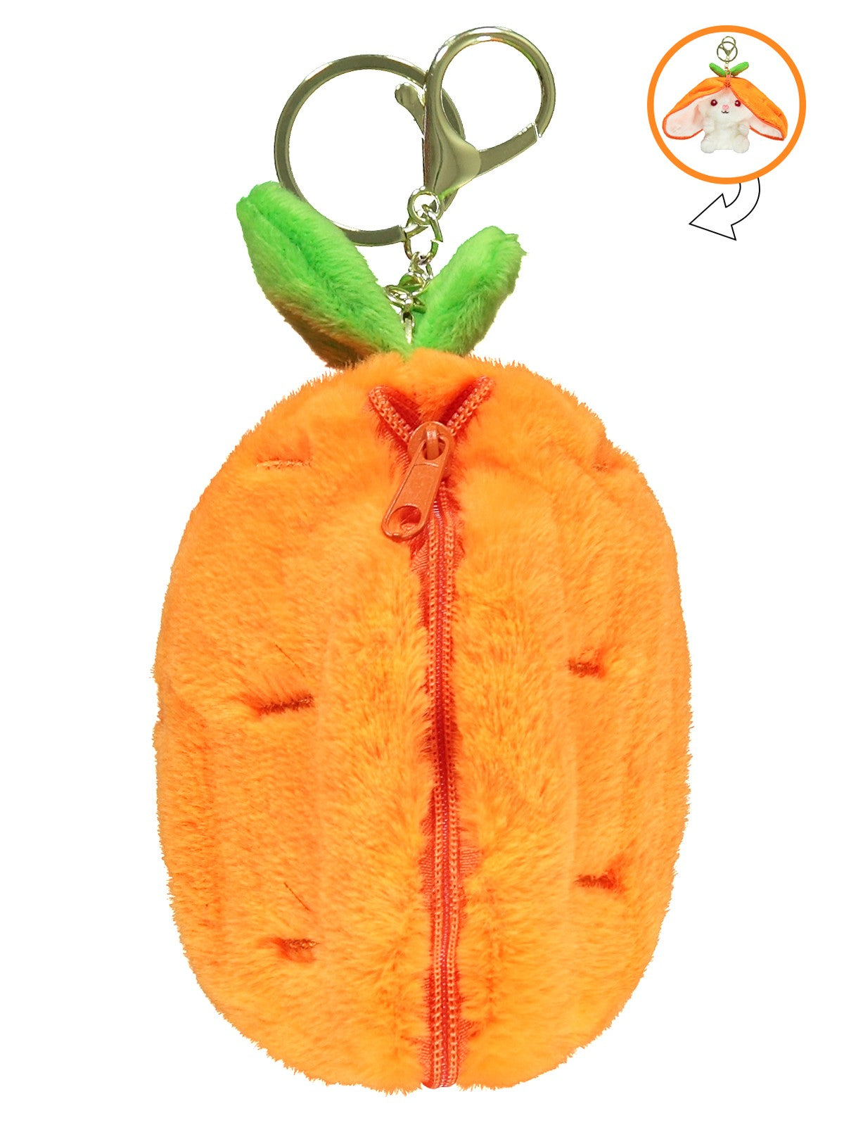 Can Oyuncak Peluş Anahtarlık - Turuncu