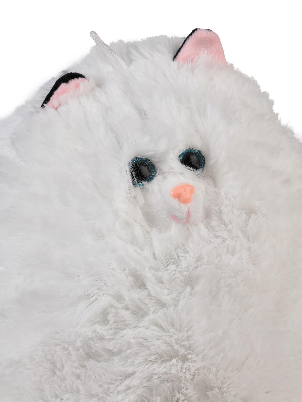 Halley Oyuncak 40 Cm Obez Kedi - Beyaz