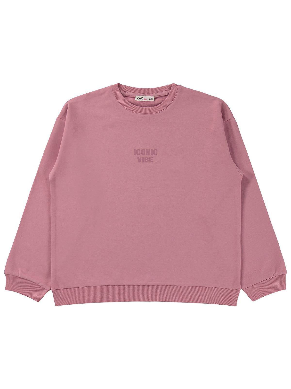 Civil Girls Basic 10-13 Yaş Sweatshirt - Pembe