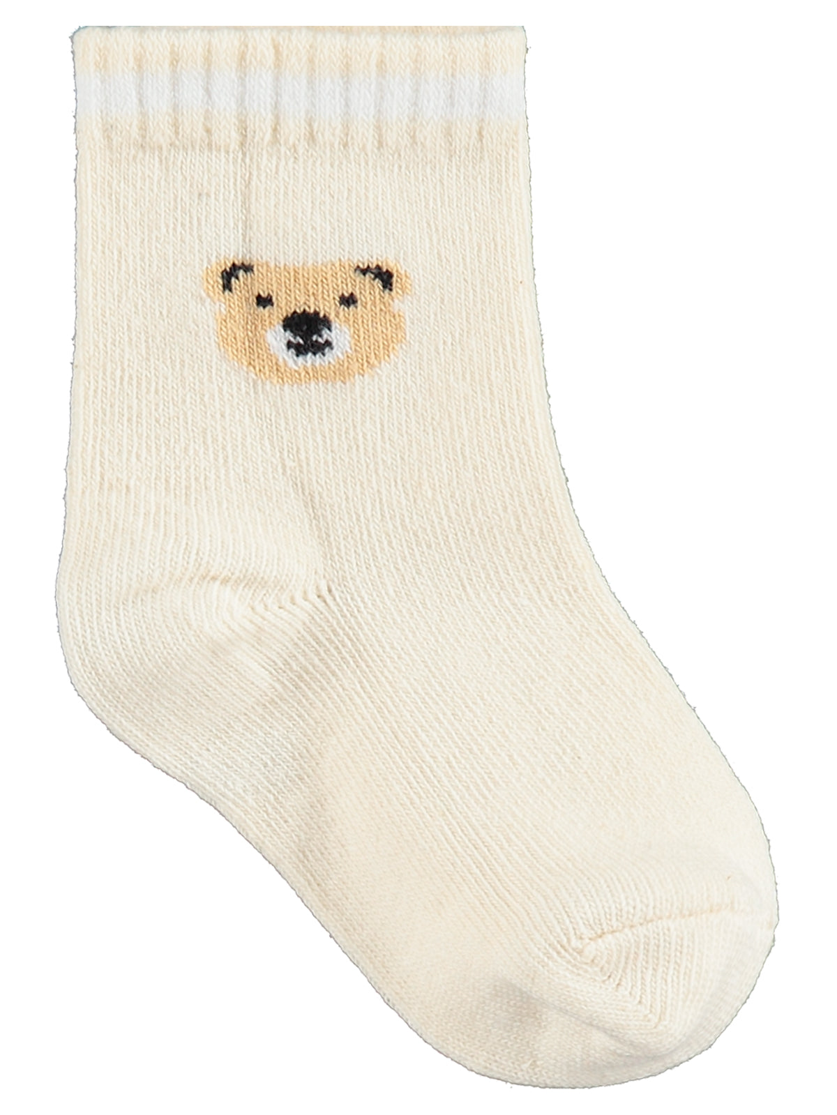 Civil Baby Bear 3'lü 6- Bebek Erkek Çorap Set