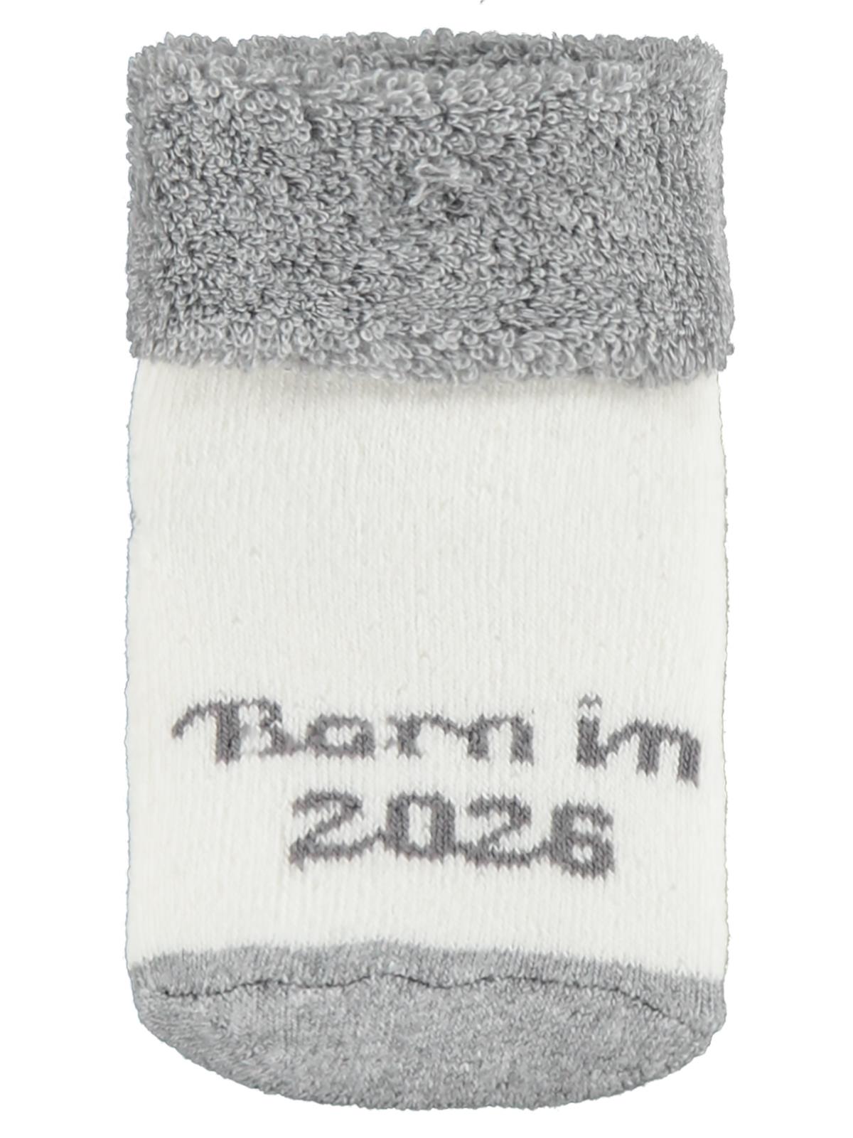 Civil Baby Born Kıvrık Havlu 6- 2'li Bebek Erkek Çorap Set