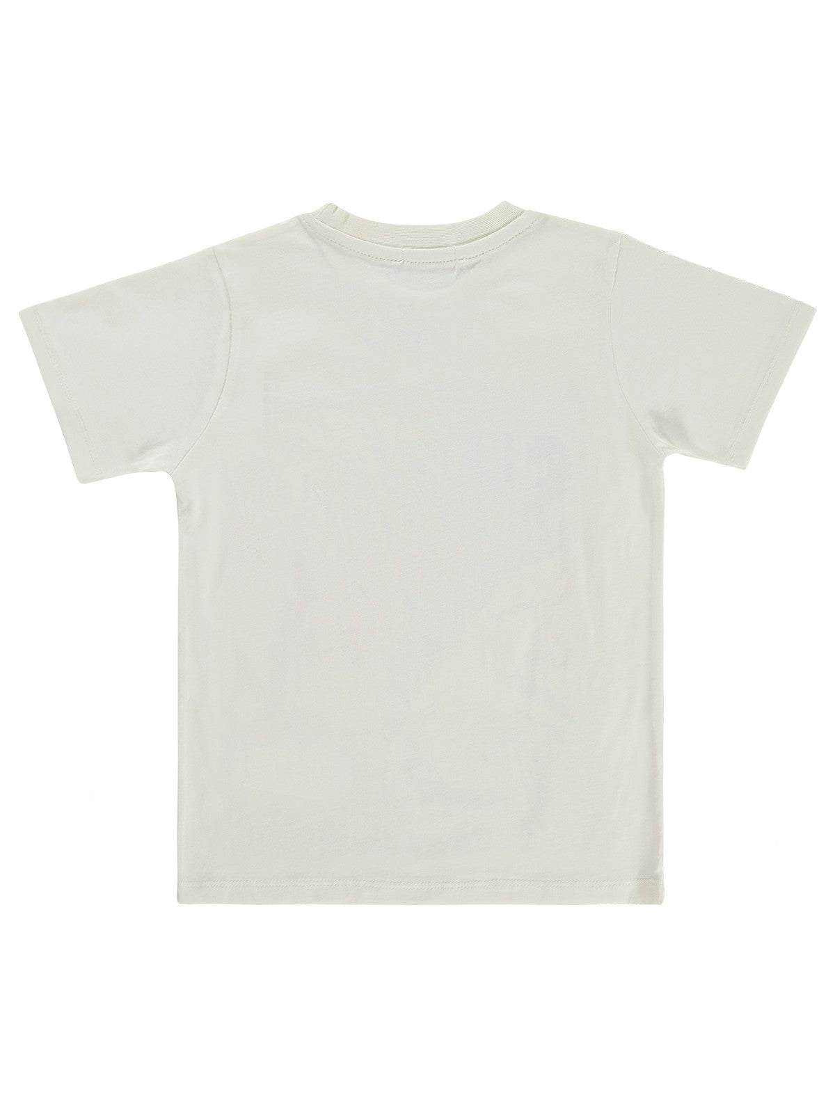 Civil Boys Shark California 10-13 Yaş Tişört - Kırık Beyaz