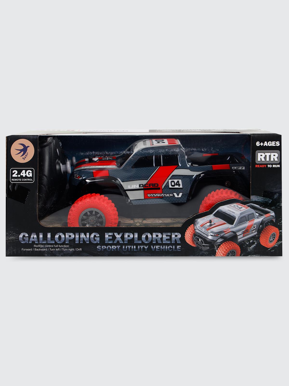 Seher Oyuncak Sesli Işıklı Şarjlı - Kırmızı