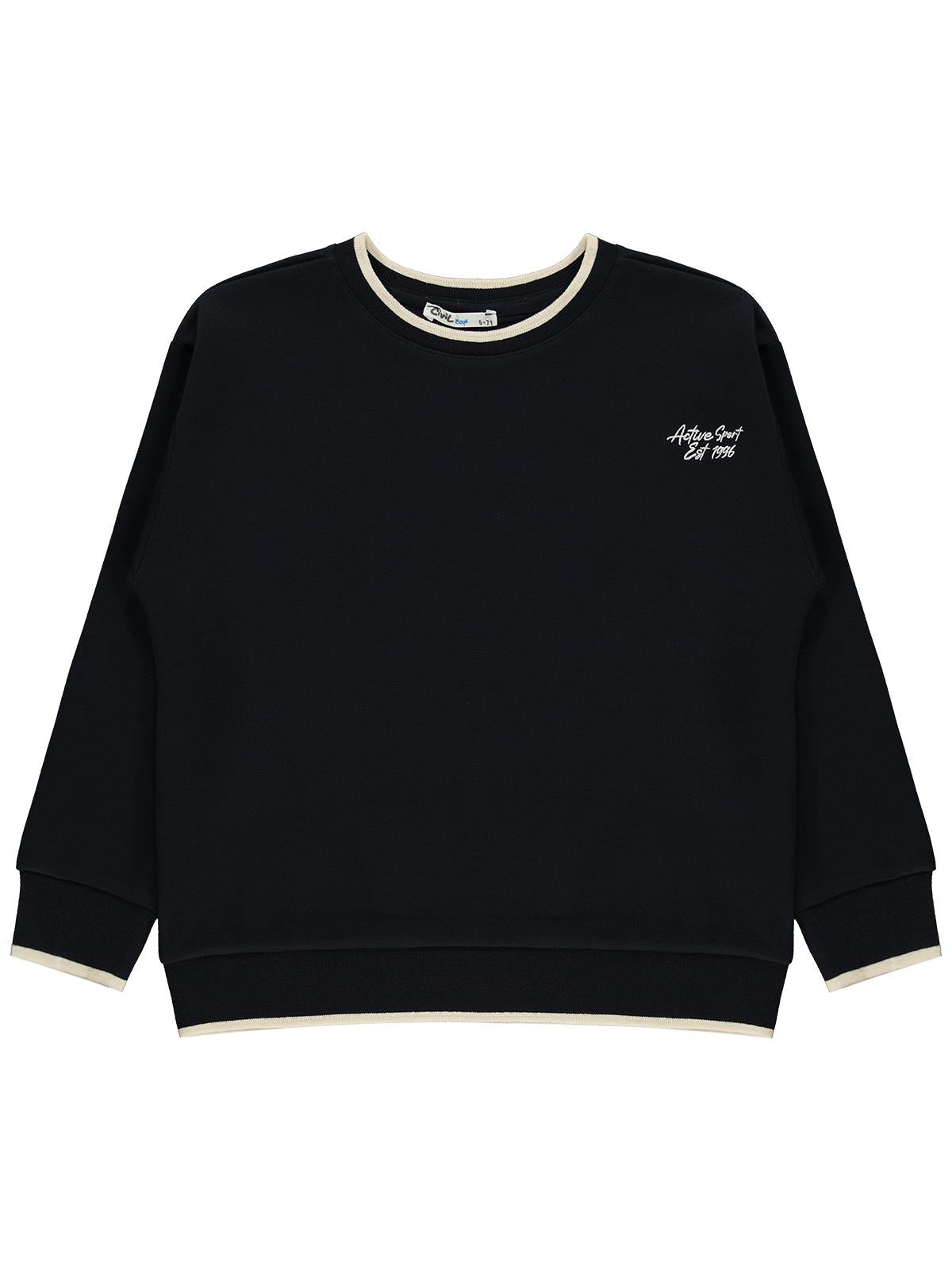 Civil Boys Pike Active 10-13 Yaş Sweatshirt - Siyah