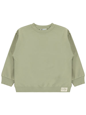 Civil Boys Basic 6-9 Yaş Sweatshirt - Haki