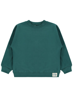 Civil Boys Basic 6-9 Yaş Sweatshirt - Yeşil