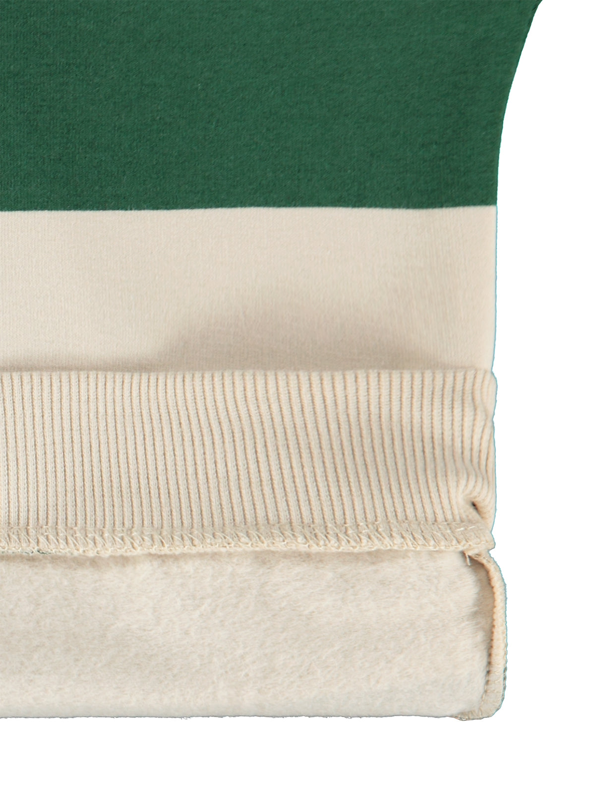 Civil Boys Kalın Çizgili Basic 6-9 Yaş Sweatshirt - Yeşil