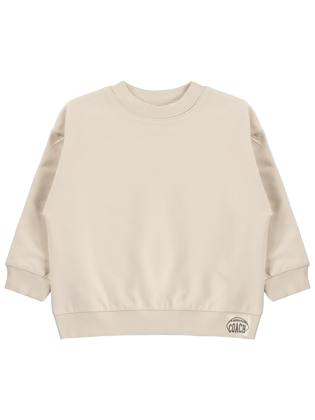 Civil Boys Basic 2-5 Yaş Sweatshirt - Bej