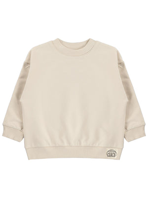 Civil Boys Basic 2-5 Yaş Sweatshirt - Bej