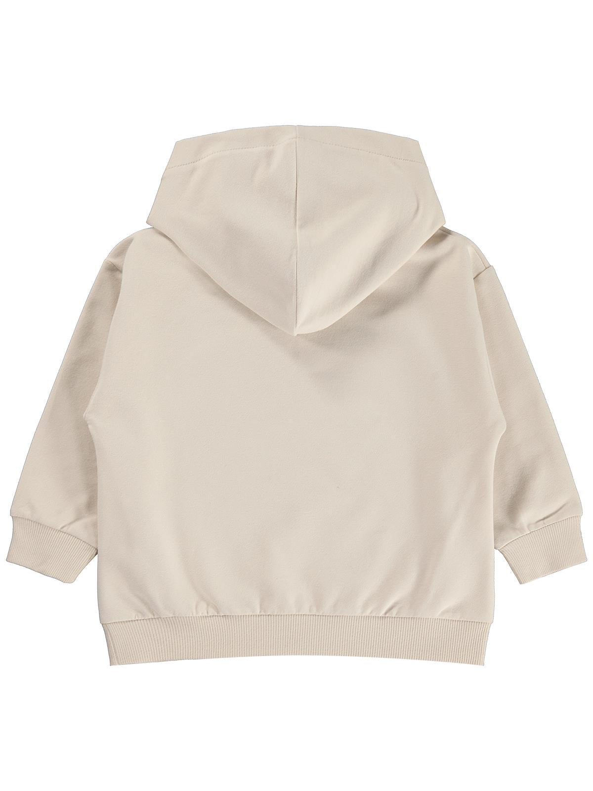 Civil Boys Basic Kapşonlu 2-5 Yaş Sweatshirt - Bej