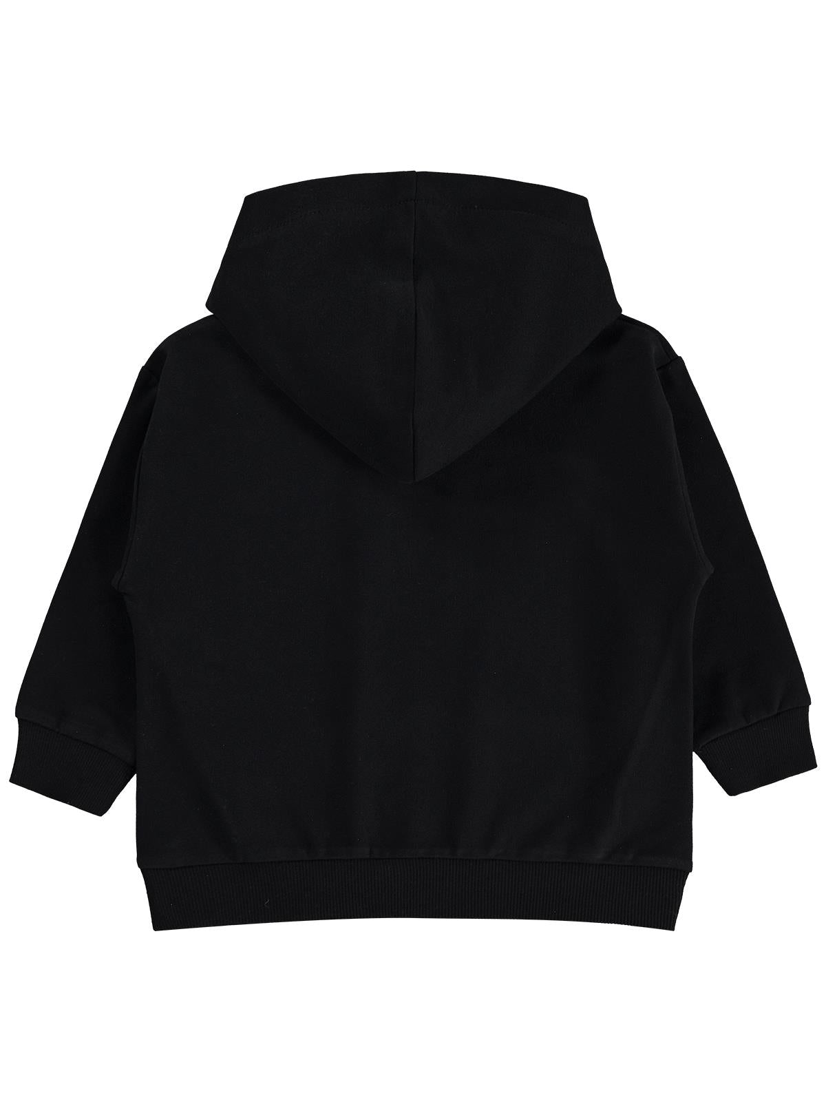 Civil Boys Basic Kapşonlu 2-5 Yaş Sweatshirt - Siyah
