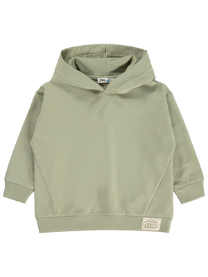 Civil Boys Basic Kapşonlu 2-5 Yaş Sweatshirt - Haki