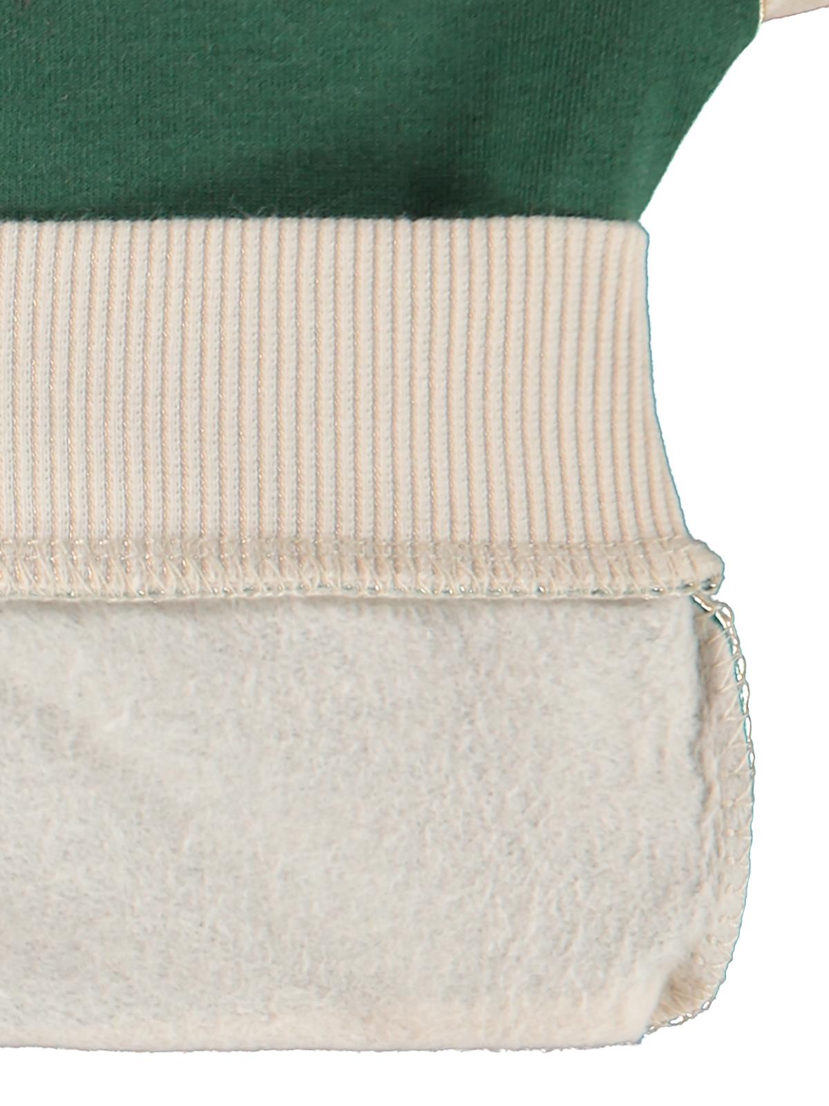 Civil Boys Kalın Çizgili Basic 2-5 Yaş Sweatshirt - Yeşil