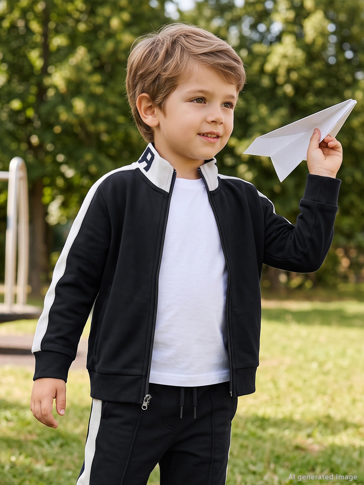 Civil Boys Pike Active 2-5 Yaş Hırka - Siyah