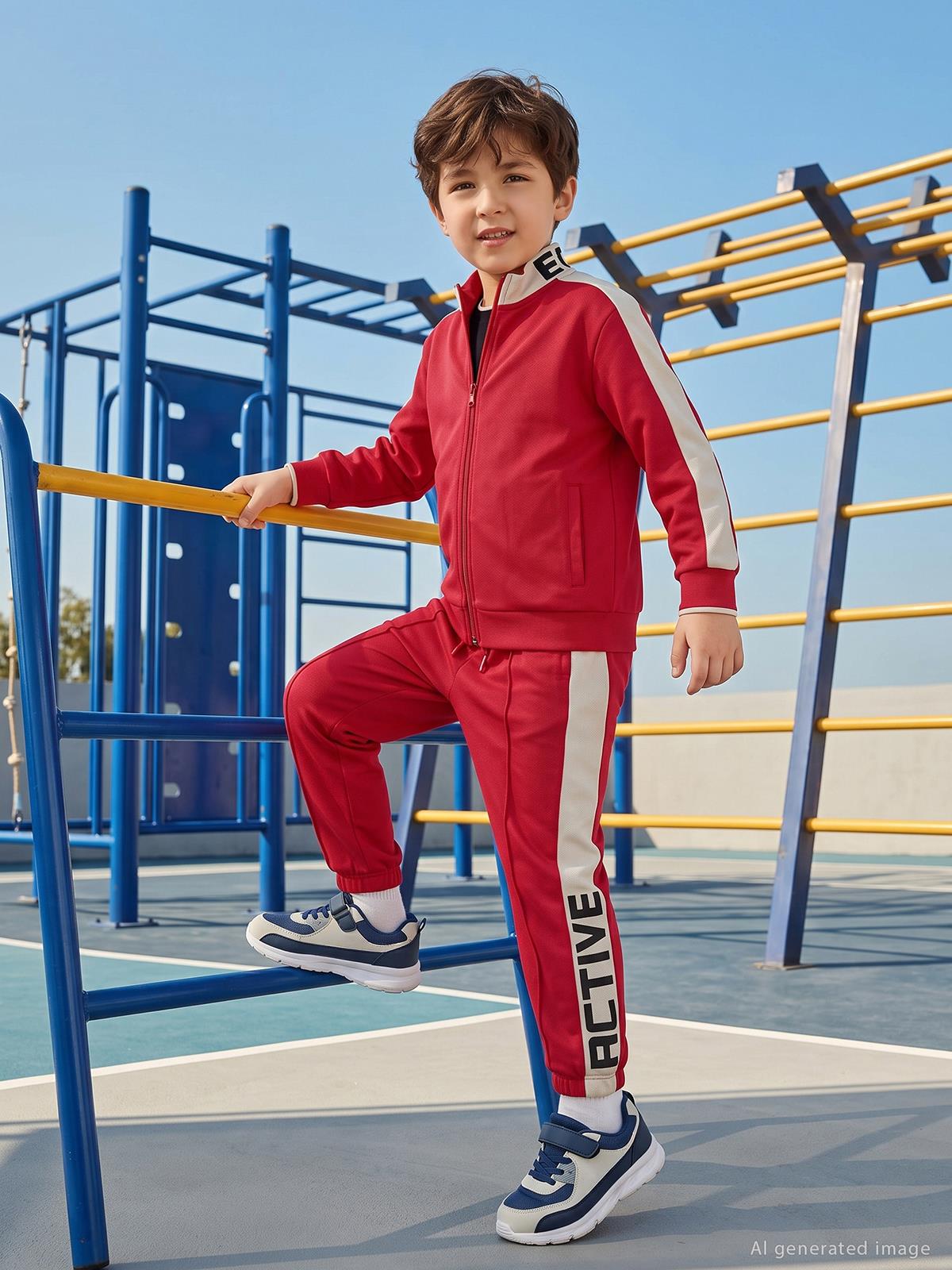 Civil Boys Pike Active 6-9 Yaş Hırka - Bordo