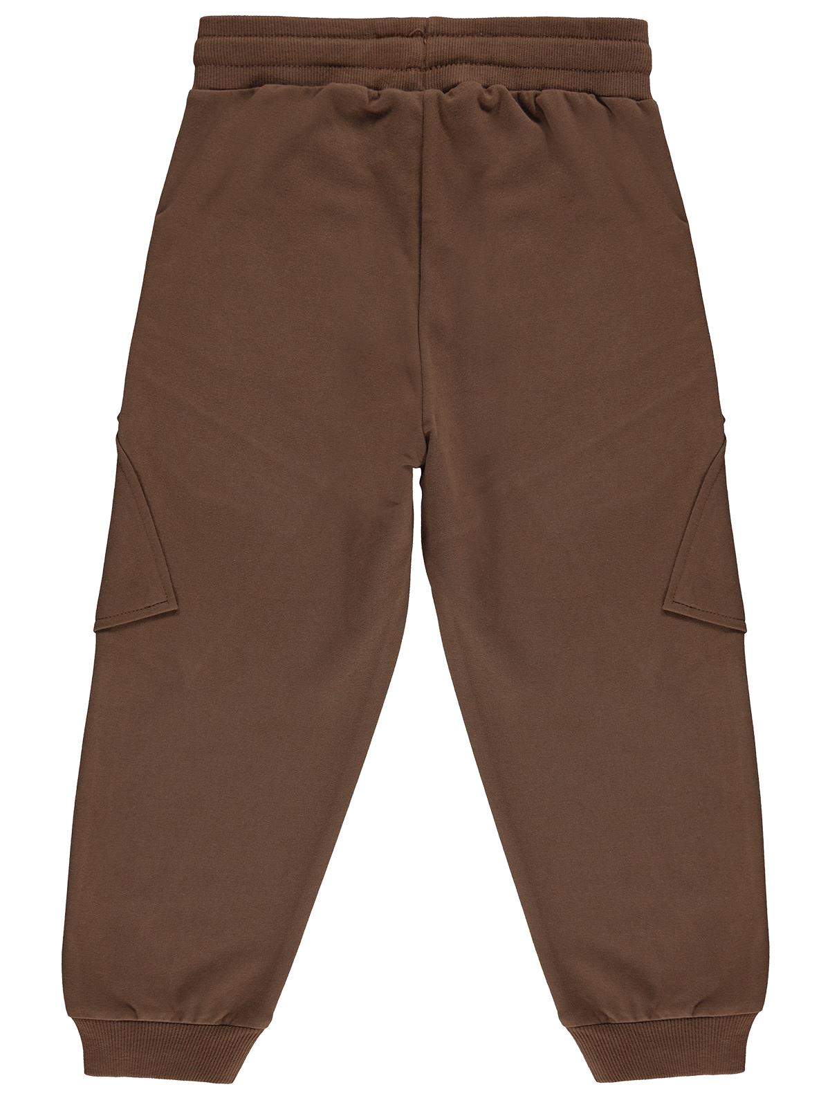 Civil Boys Basic Kargo Cepli 6-9 Yaş Eşofman Altı - Kahverengi