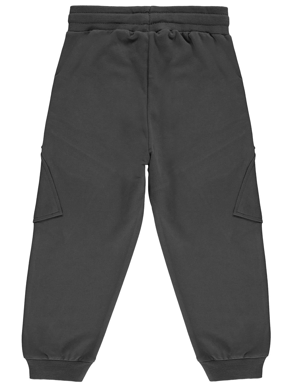 Civil Boys Basic Kargo Cepli 6-9 Yaş Eşofman Altı - Gri