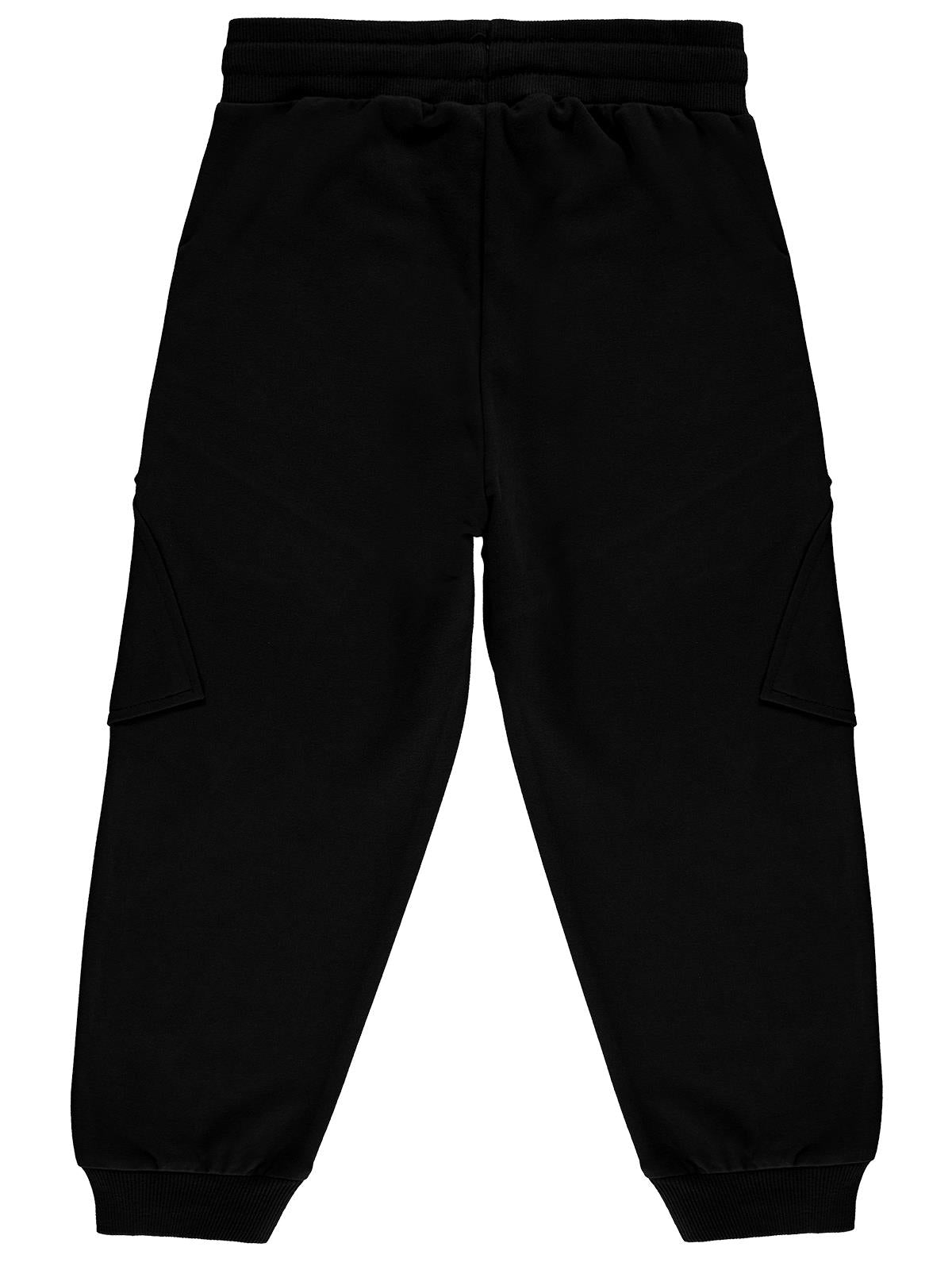 Civil Boys Basic Kargo Cepli 6-9 Yaş Eşofman Altı - Siyah