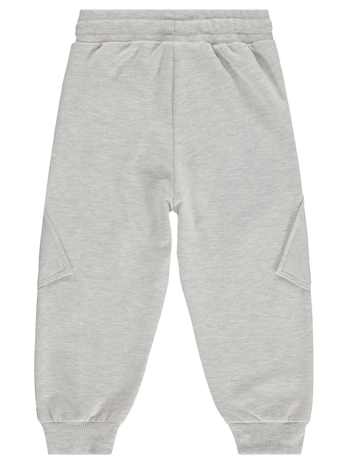 Civil Boys Basic Kargo Cepli 2-5 Yaş Eşofman Altı - Gri