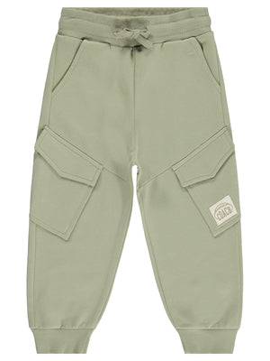 Civil Boys Basic Kargo Cepli 2-5 Yaş Eşofman Altı - Haki