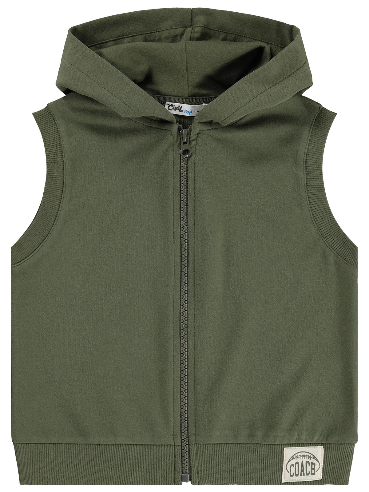 Civil Boys Basic 2-5 Yaş Yelek - Haki