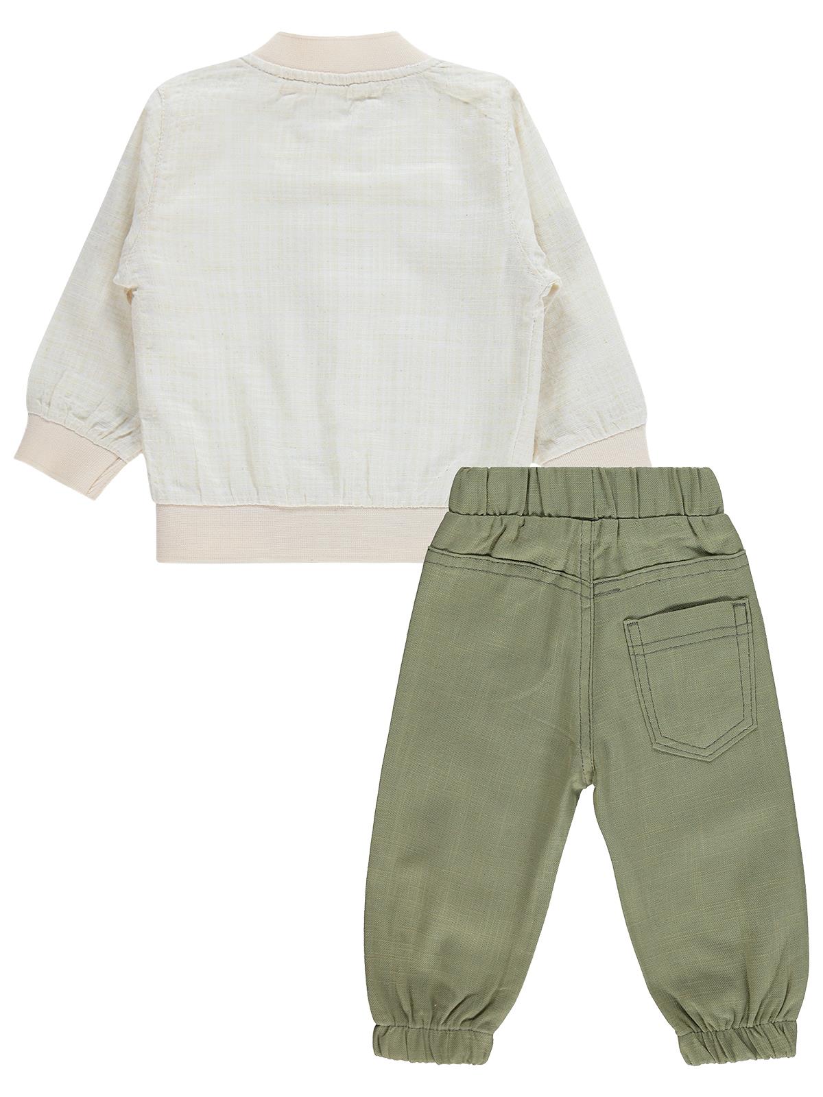 Concept Hırkalı 3 Lü 6-18 Ay Takım - Yeşil