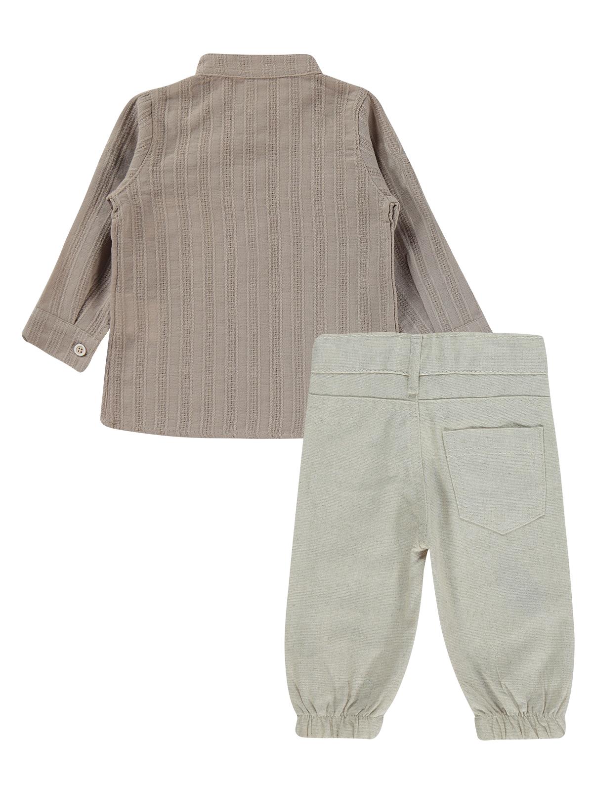 Concept Fularlı 3 Lü 6-18 Ay Takım - Bej