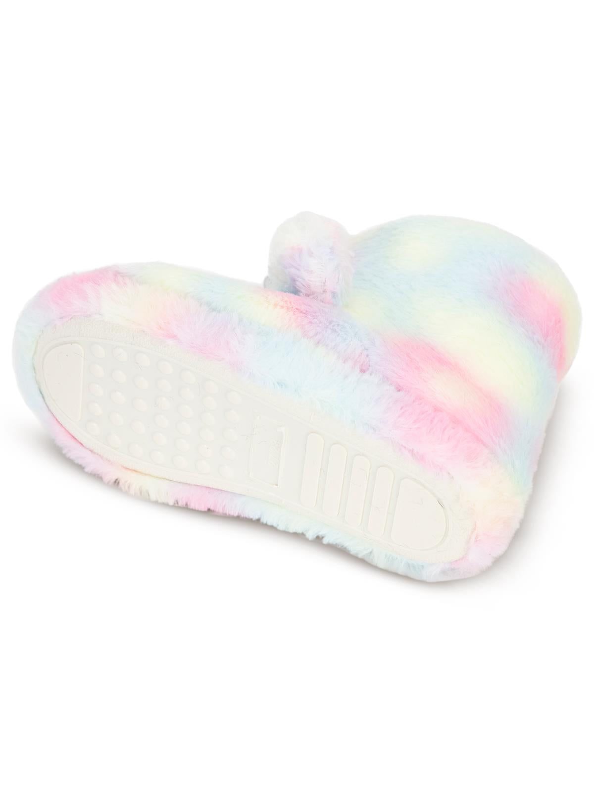 Civil Girls Unicorn figürlü Uzun 31-35 Numara Panduf - Lila