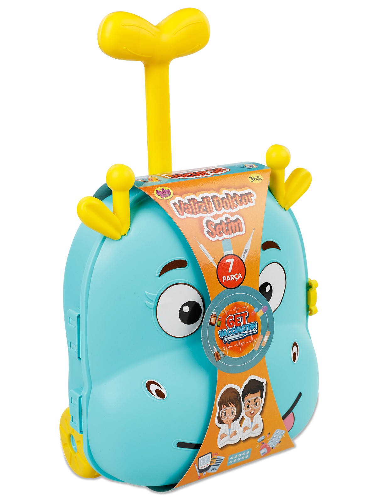 Oydaş İç ve Dış Valizli Doktor Setim - Yeşil