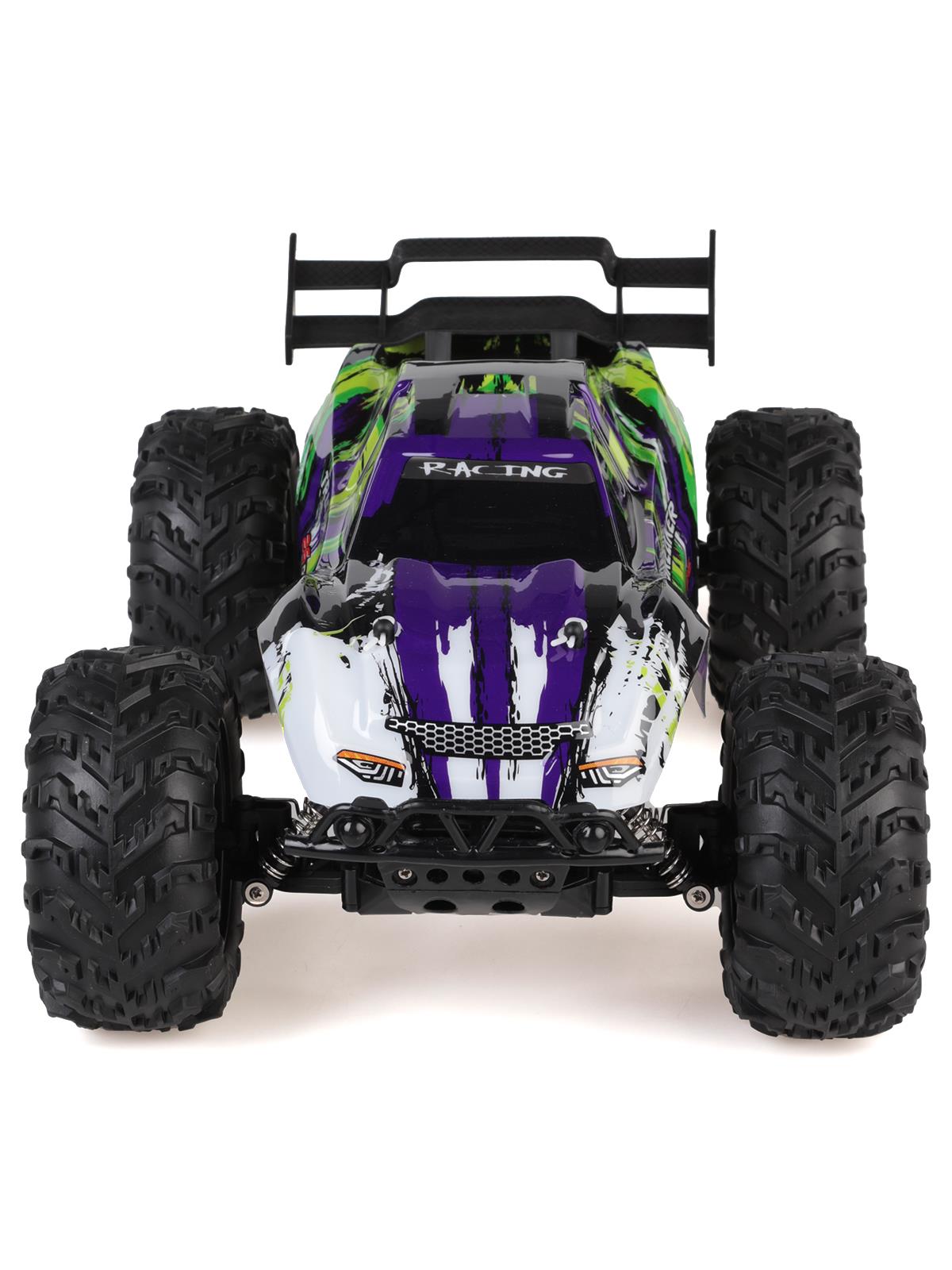 Seher Oyuncak 1:16 Uzaktan Kumandalı Araba 2.4 Ghz Işıklı Full Fonksiyon Şarjlı - Mavi