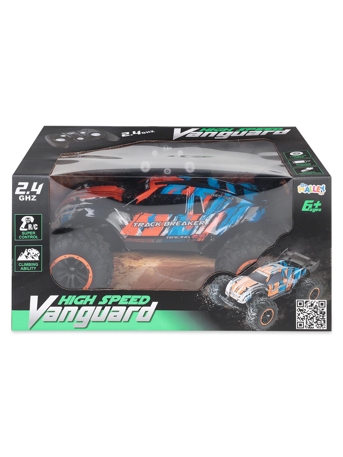 Seher Oyuncak 1:16 Uzaktan Kumandalı Araba 2.4 Ghz Işıklı Full Fonksiyon Şarjlı - Turuncu