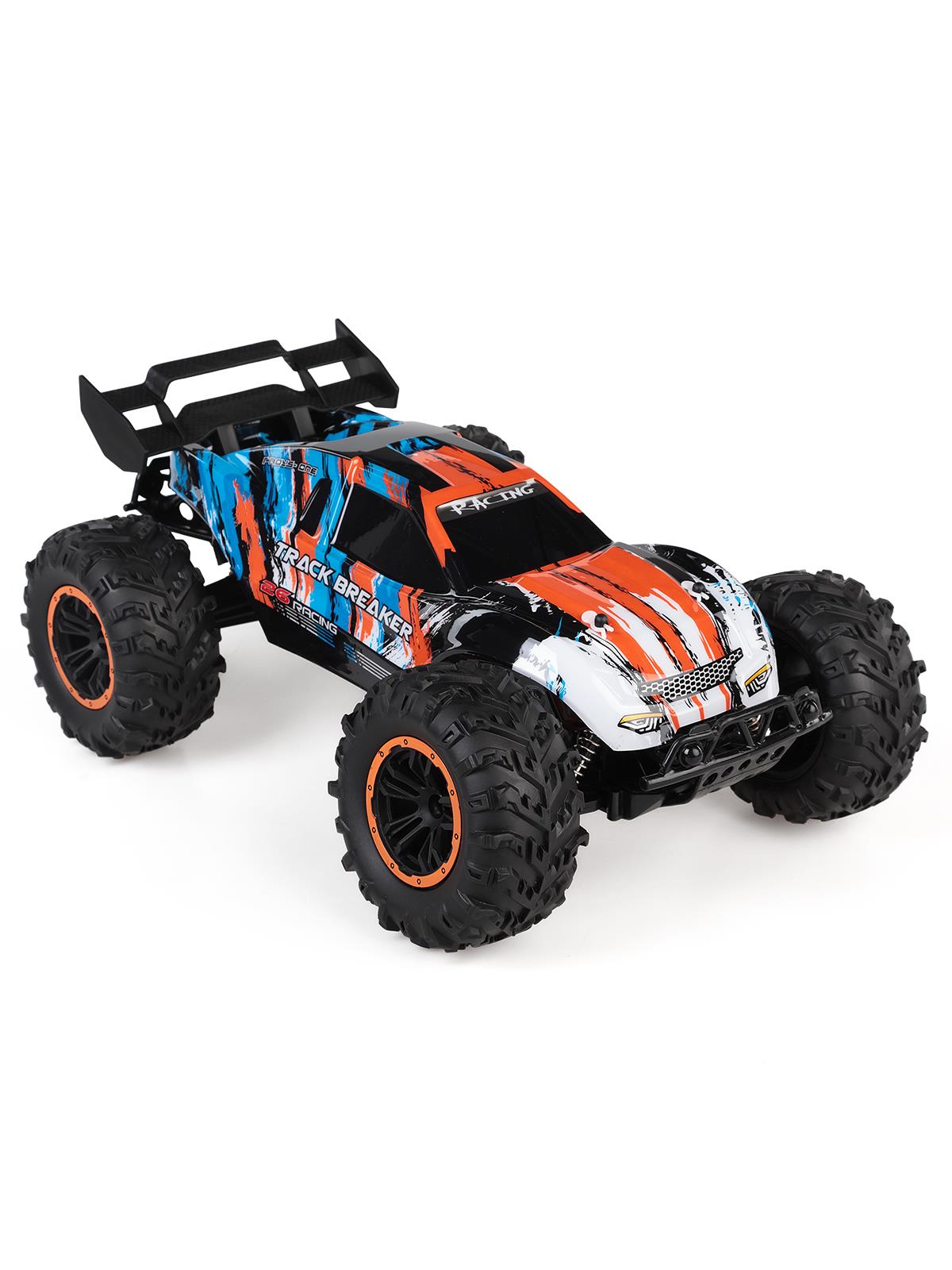 Seher Oyuncak 1:16 Uzaktan Kumandalı Araba 2.4 Ghz Işıklı Full Fonksiyon Şarjlı - Turuncu