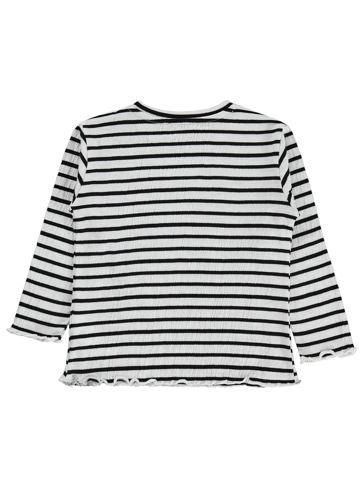 Civil Girls Çizgili 2-5 Yaş Sweatshirt - Ekru