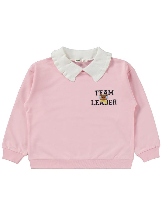 Civil Girls Team Leader 6-9 Yaş Eşofman Takımı - Pudra