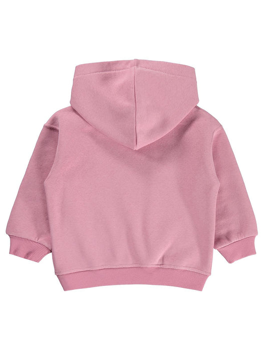 Civil Girls Nice Team Baskılı 2-5 Yaş Sweatshirt - Pembe