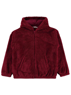 Civil Girls Welsoft 10-13 Yaş Hırka - Bordo