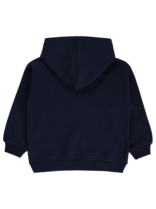 Civil Girls Nice Team Baskılı 6-9 Yaş Sweatshirt - Lacivert