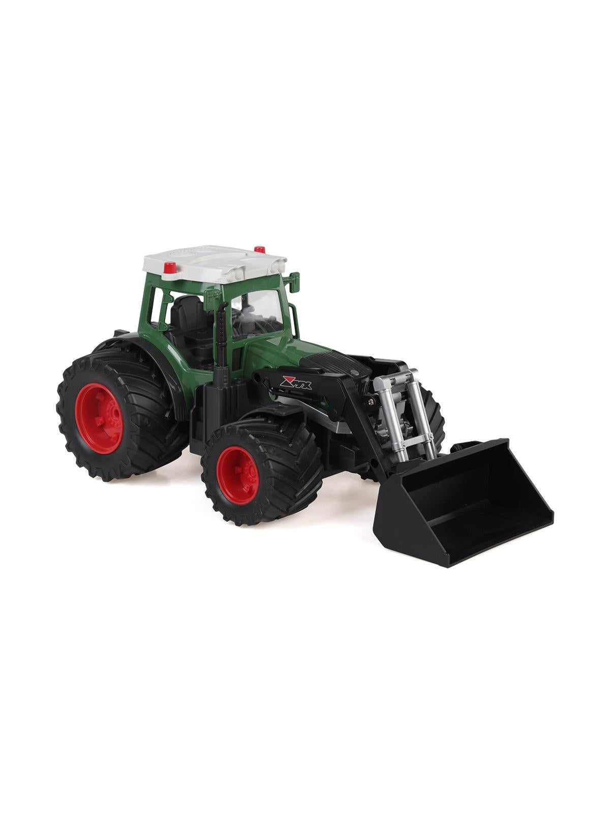 Seher Oyuncak Altı Yollu Çiftçi Araç Işıklı Geniş Tekerlekli - Yeşil