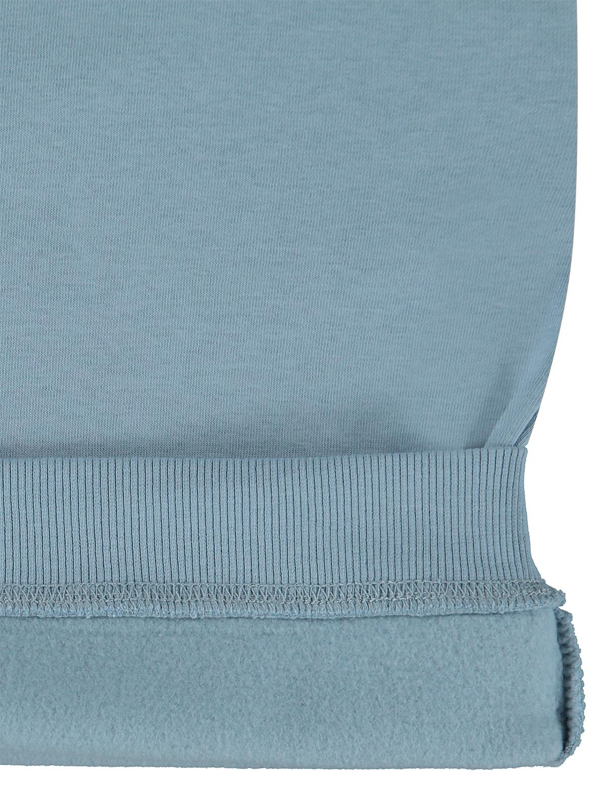 Civil Girls Çiçek Nakışlı 6-9 Yaş Sweatshirt - Mavi