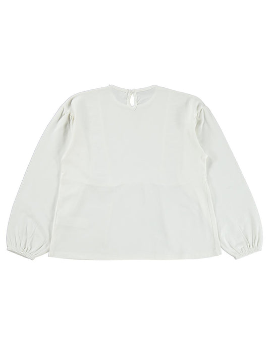 Civil Girls Fırfır Detaylı 10-13 Yaş Sweatshirt - Ekru