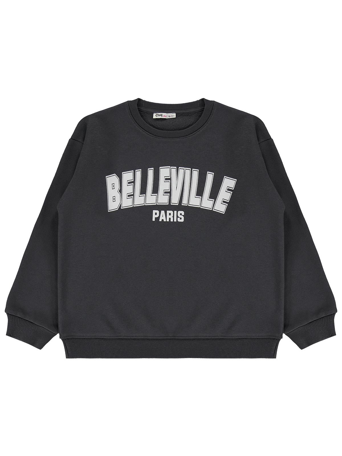 Civil Girls Belleville 10-13 Yaş Sweatshirt - Gri