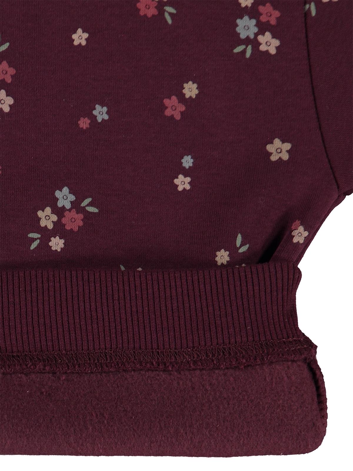 Civil Girls Çiçek Desenli 6-9 Yaş Eşofman Takımı - Lila