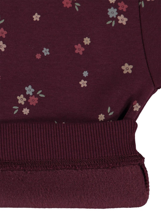 Civil Girls Çiçek Desenli 6-9 Yaş Eşofman Takımı - Lila
