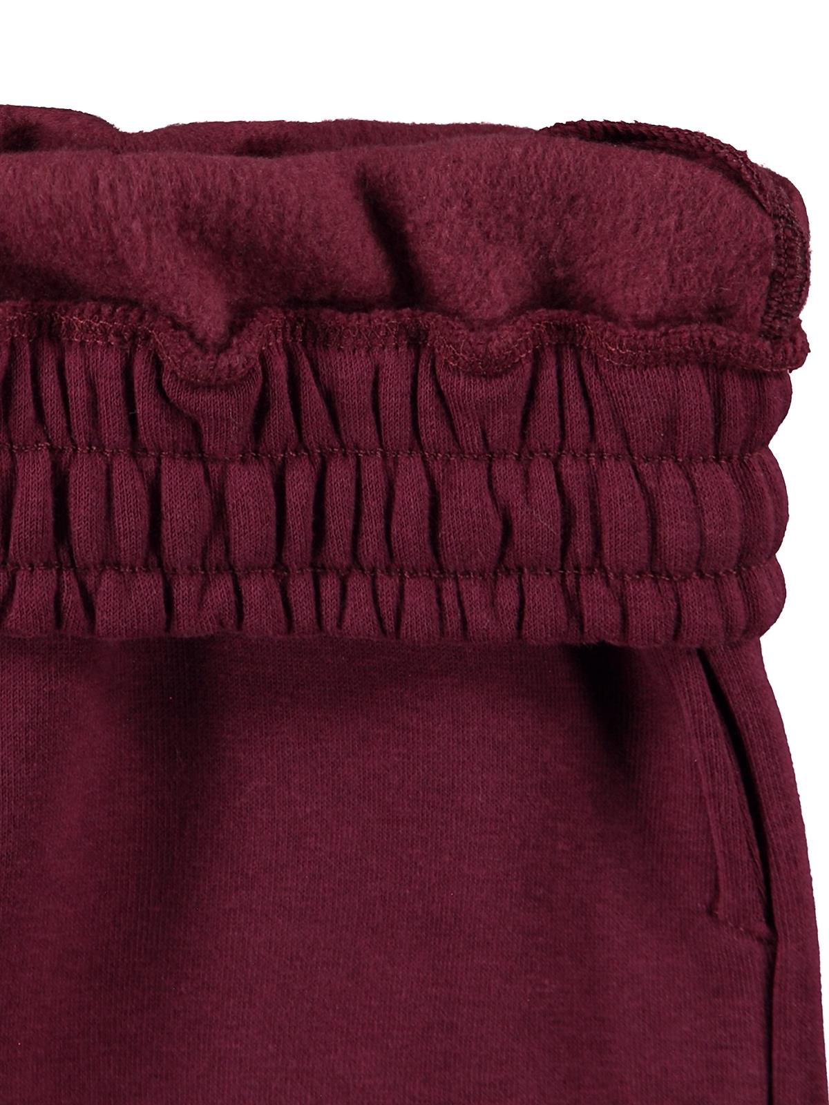 Civil Girls Cepli 10-13 Yaş Eşofman Altı - Bordo