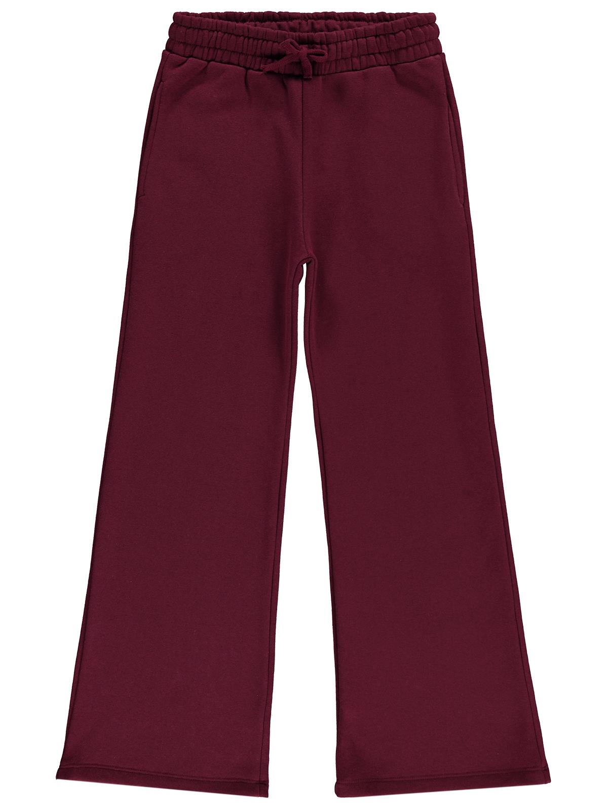Civil Girls Cepli 10-13 Yaş Eşofman Altı - Bordo