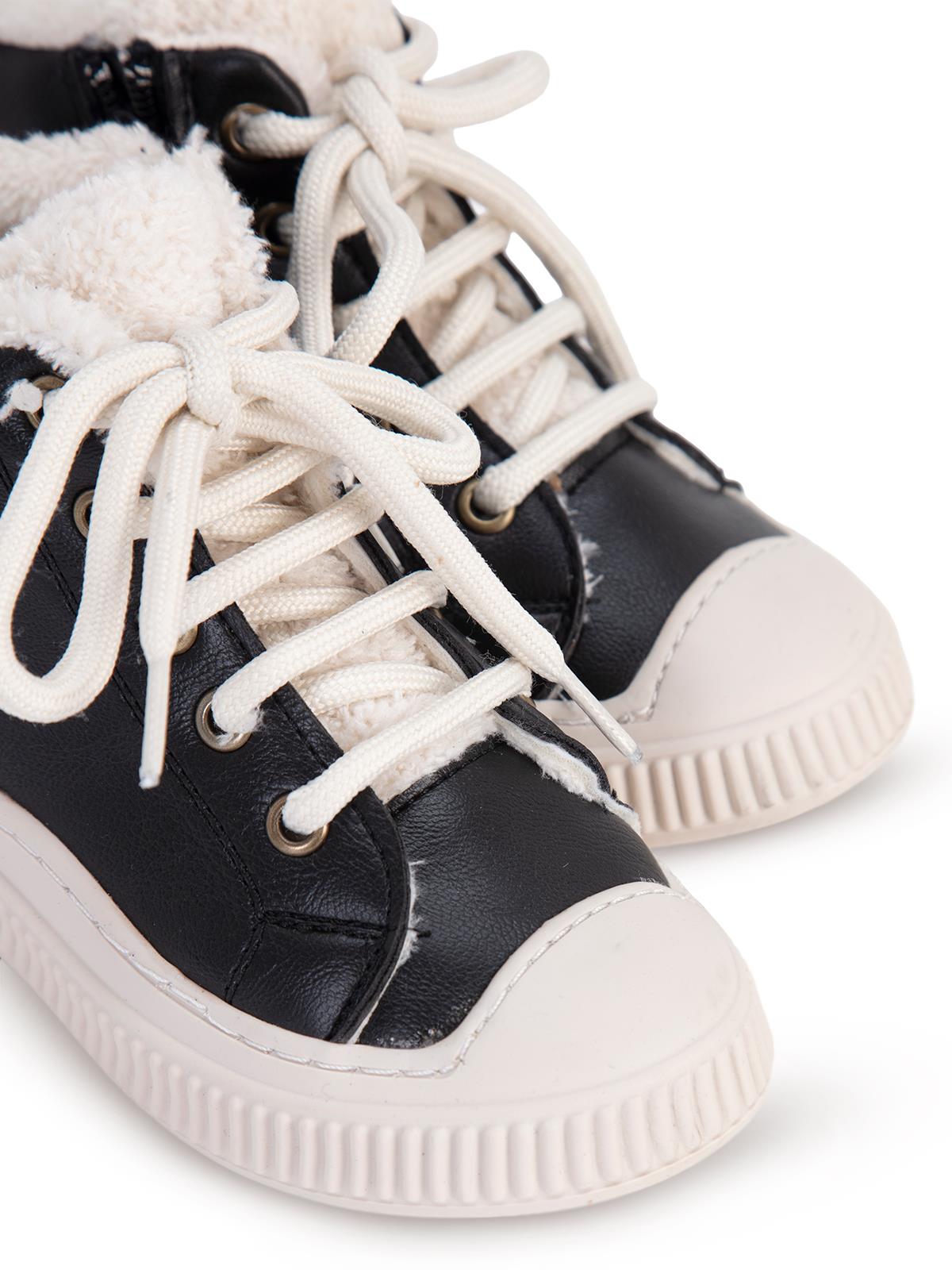 Civil Boots Kürklü Fermuarlı 27- Bot ve Çizme - Siyah