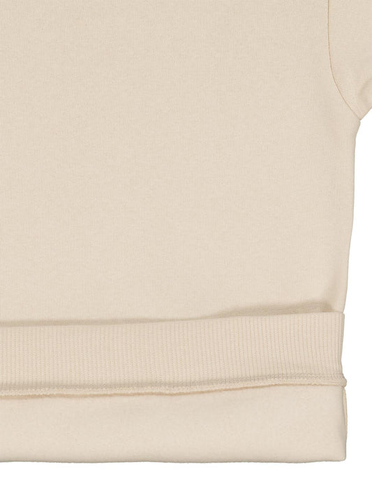Civil Girls Çiçek Nakışlı 10-13 Yaş Sweatshirt - Ekru