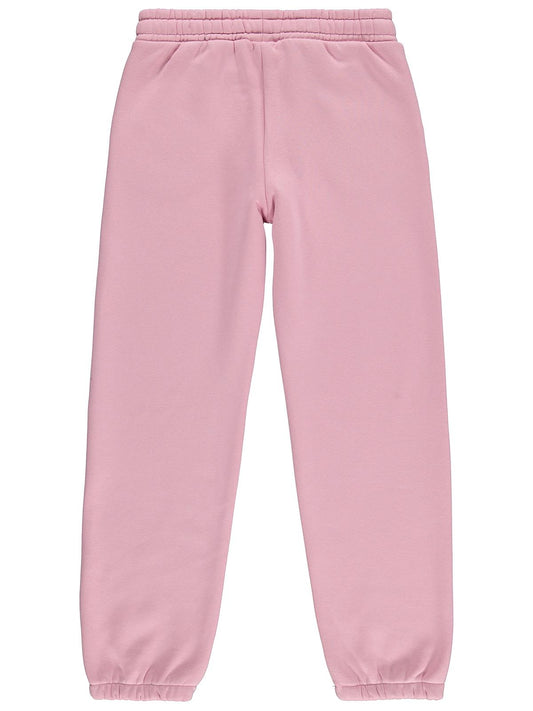 Civil Girls Çiçek Aplikeli 10-13 Yaş Eşofman Altı - Pembe