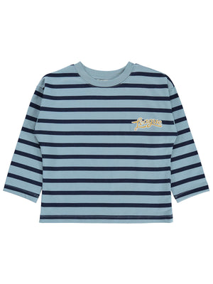 Civil Boys League Baskılı 2-5 Yaş Sweatshirt - Mavi