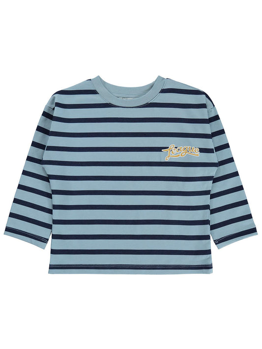 Civil Boys League Baskılı 2-5 Yaş Sweatshirt - Mavi